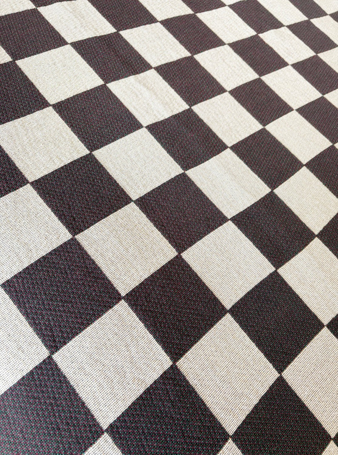 Brown Classic Check Woven Throw Blanket