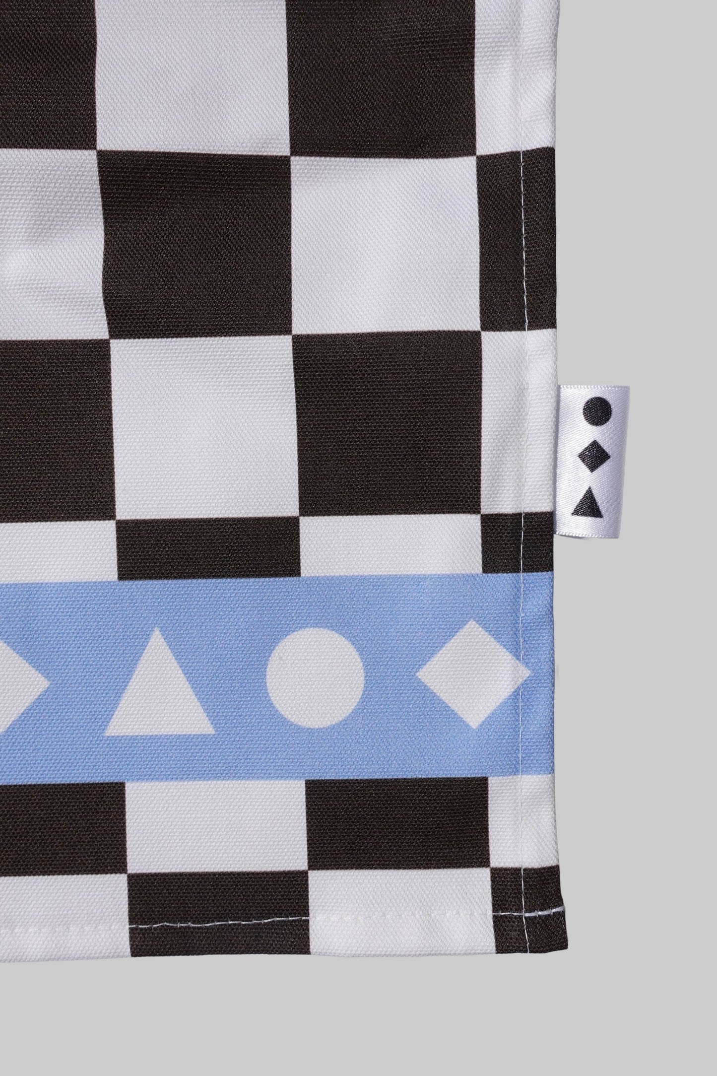 Brown Checkered Tea Towel