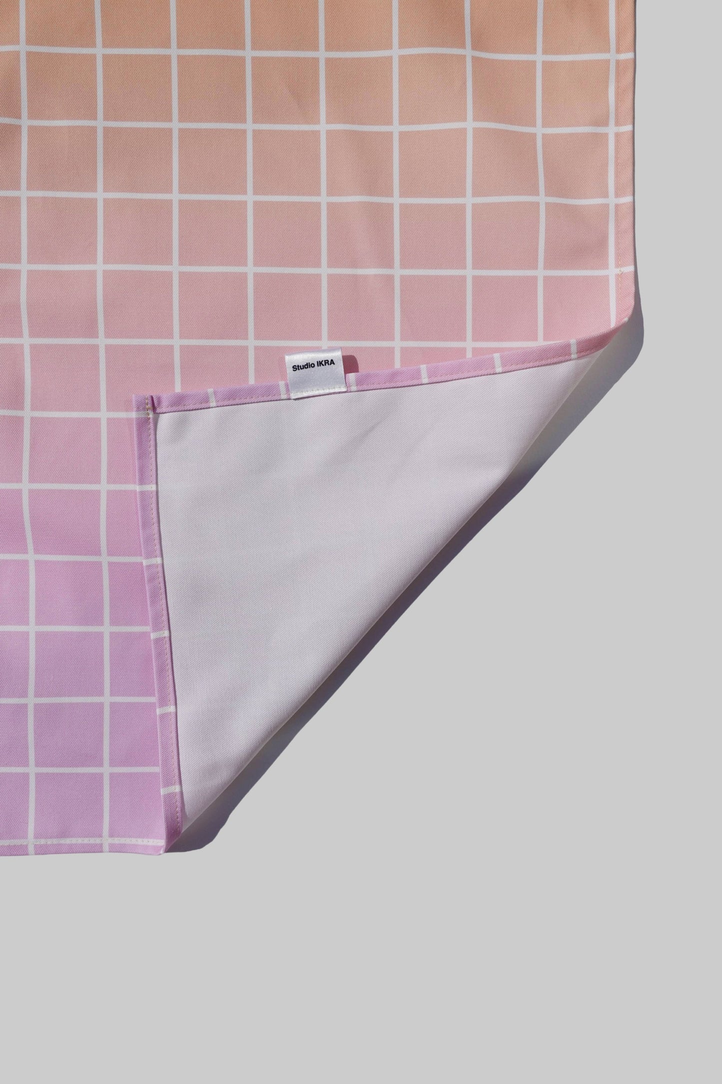 Sunset Grid Tea Towel