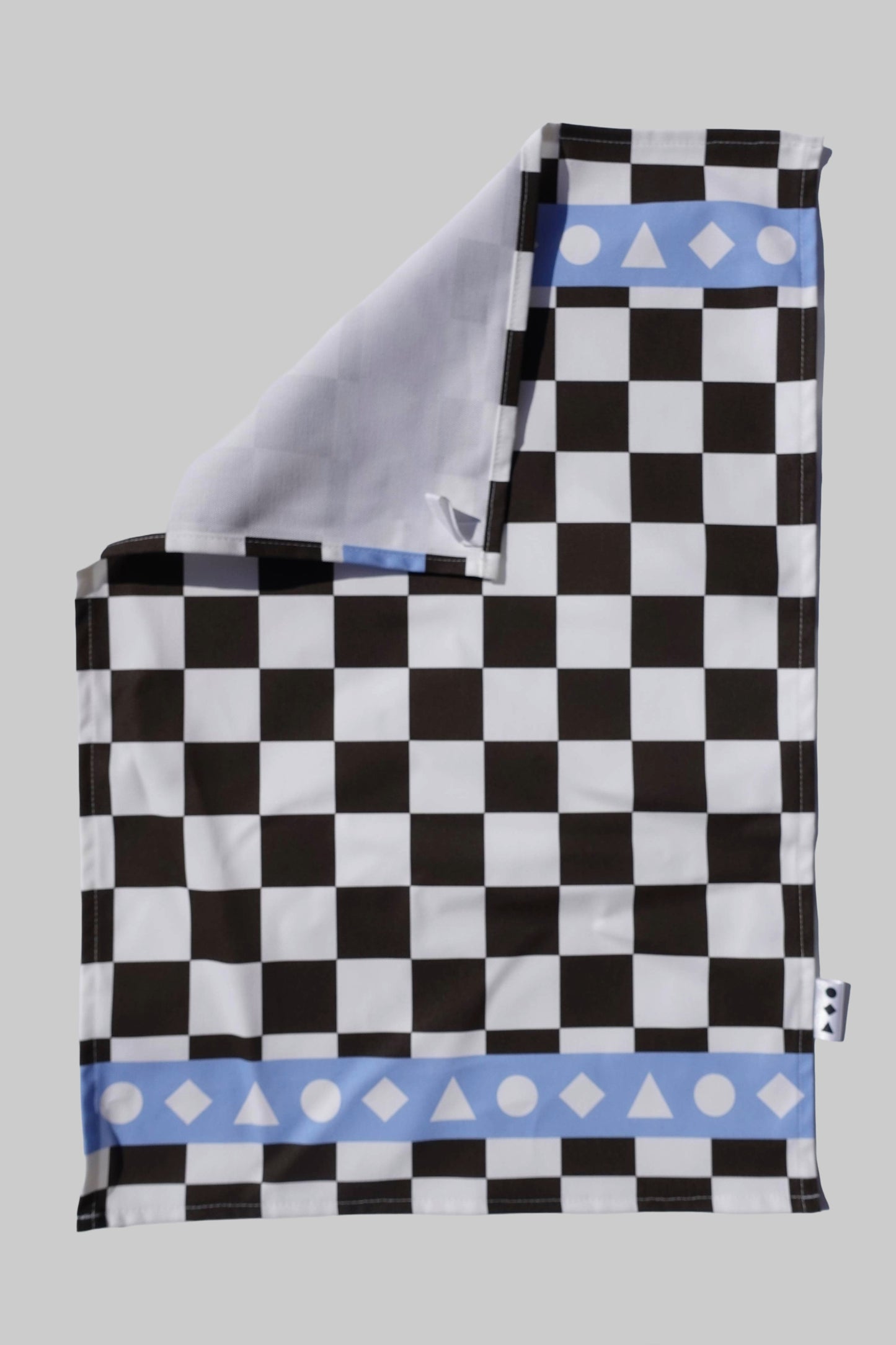Brown Checkered Tea Towel