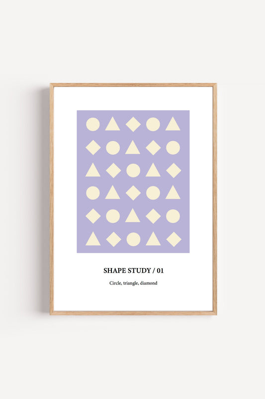 Shape Study 01 Print