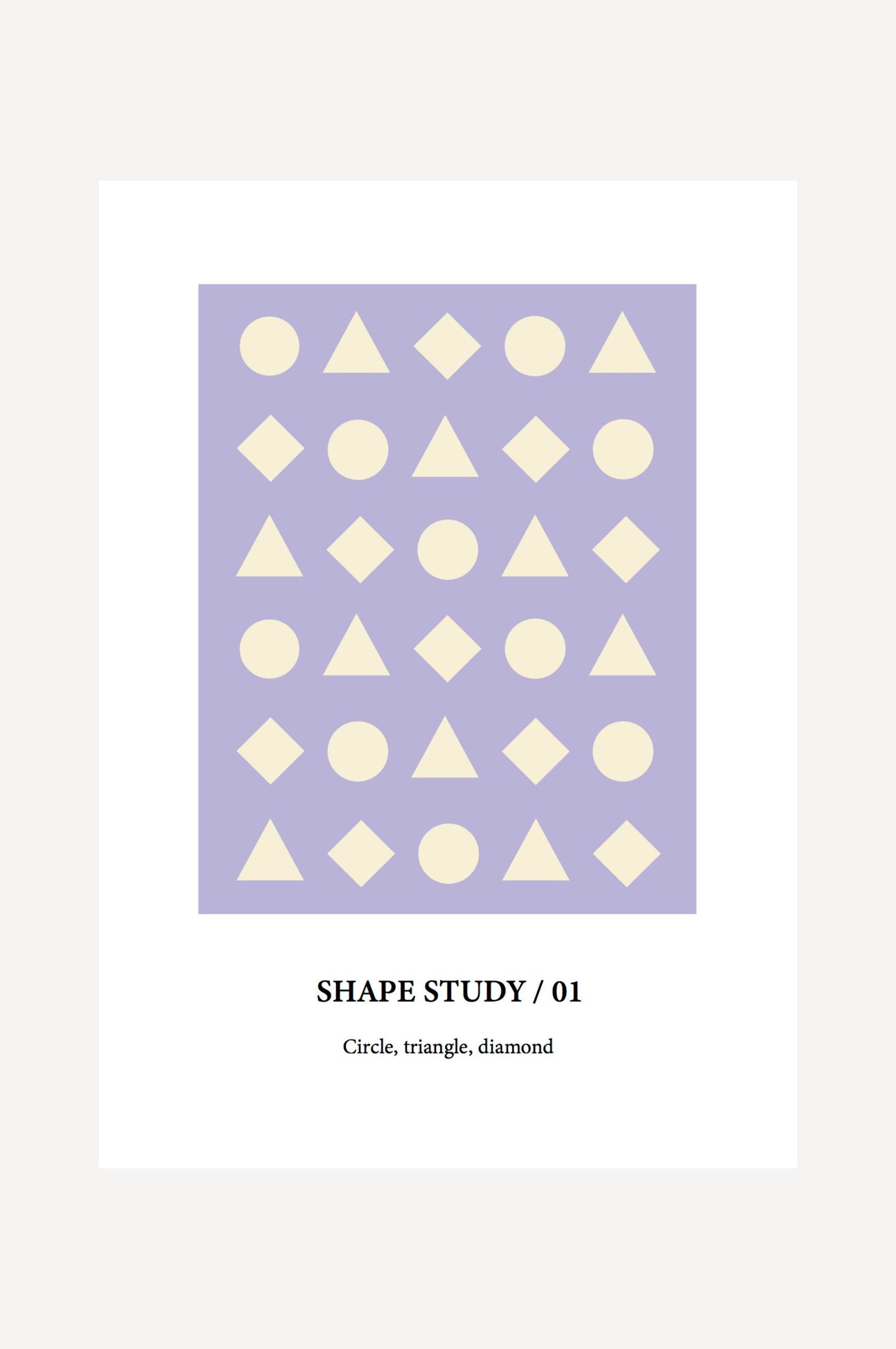 Shape Study 01 Print