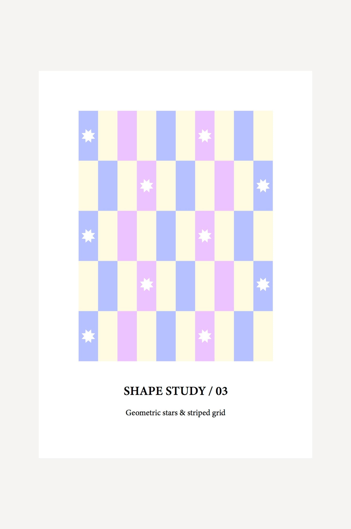 Shape Study 03 Print