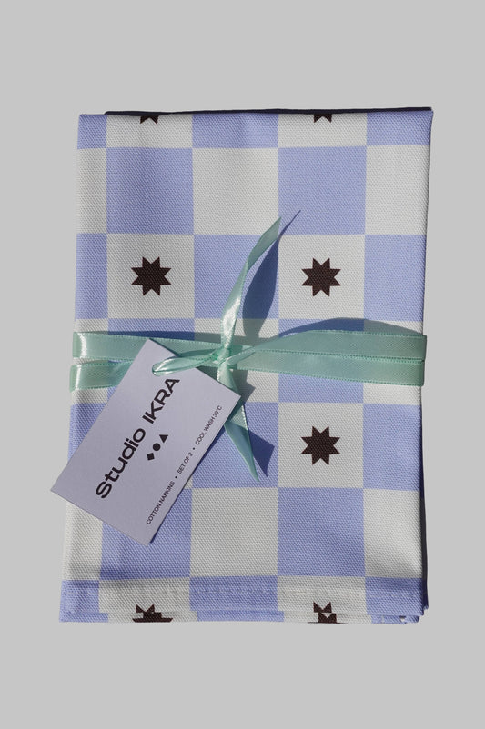 Geometric Stars Napkins Set of 2