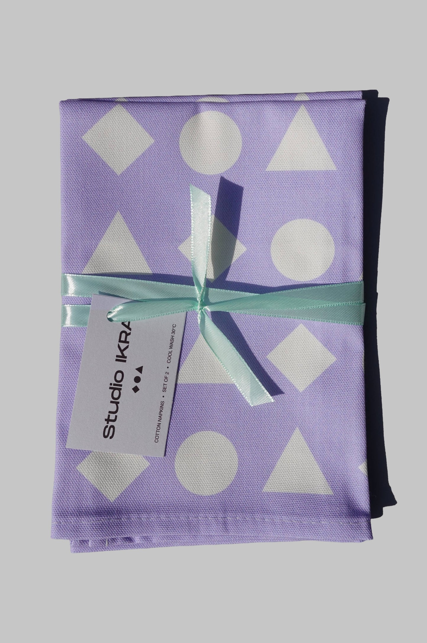 Geometric Shapes Napkins Set of 2