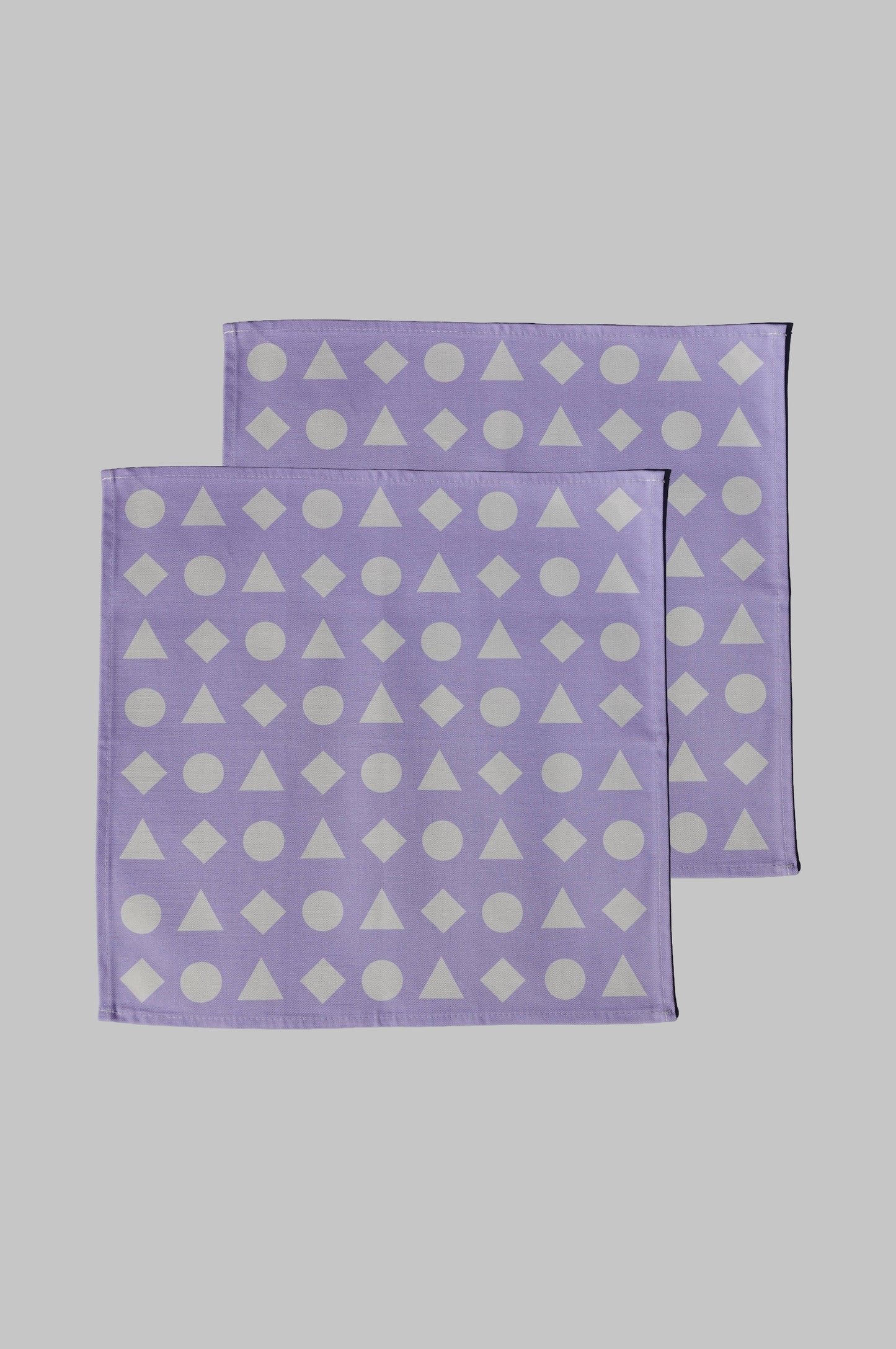 Geometric Shapes Napkins Set of 2